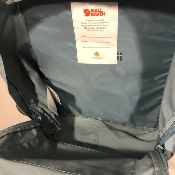 Fjall Raven blue backpack main image 11